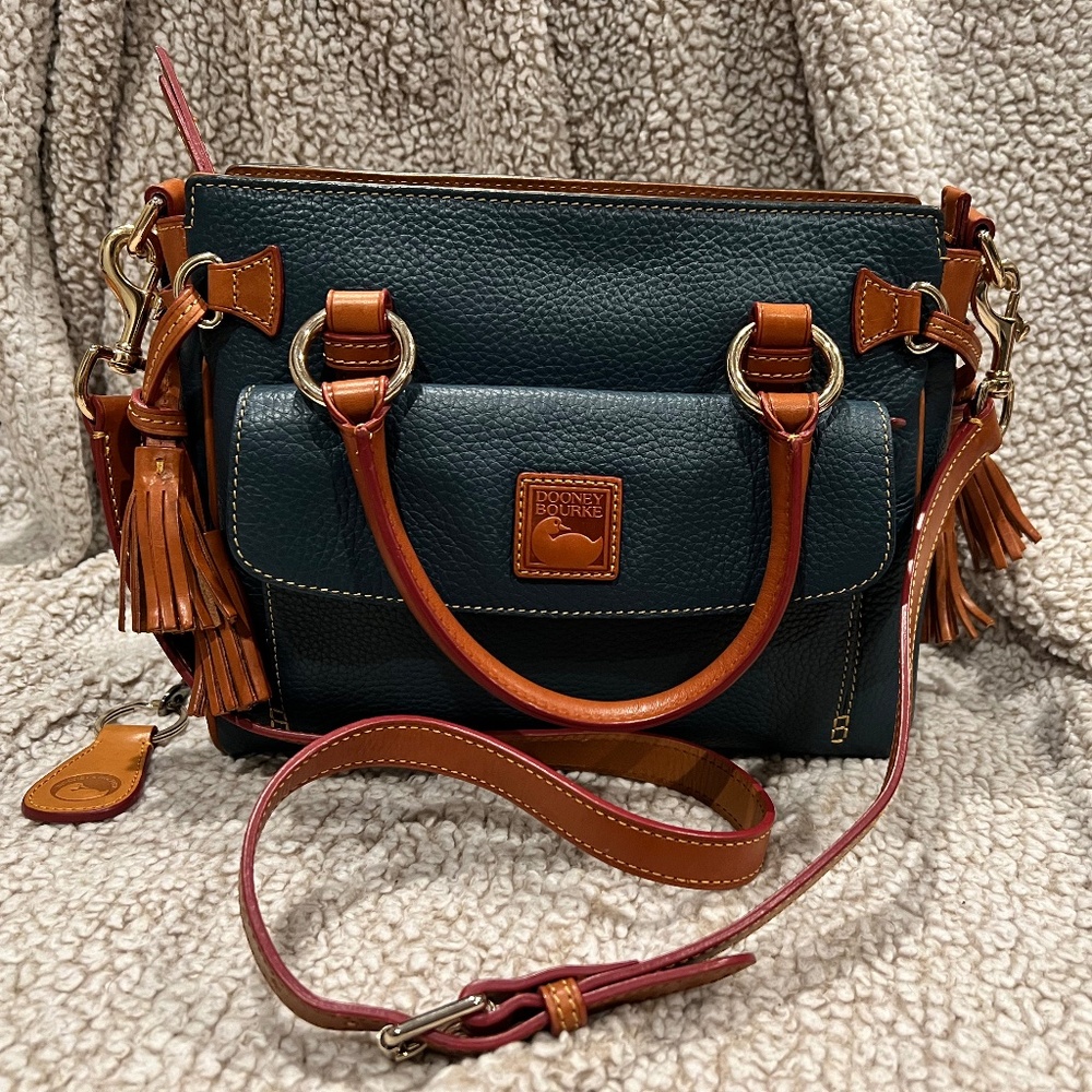 Dooney & Bourke Satchel in Teal